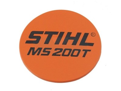 Plaque matricule pour tronçonneuse Stihl (11299671503)