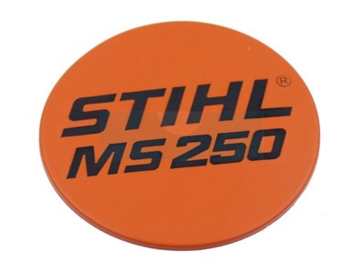 Plaque matricule pour tronçonneuse Stihl (11239671514)