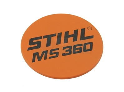 Plaque matricule pour tronçonneuse Stihl (11259671510)