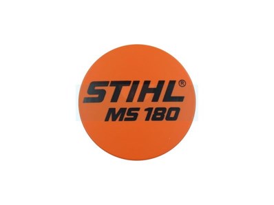 Plaque matricule pour tronçonneuse Stihl (11309671505)