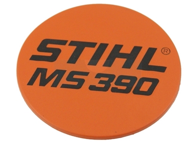 Plaque matricule pour tronçonneuse Stihl (11279671502)