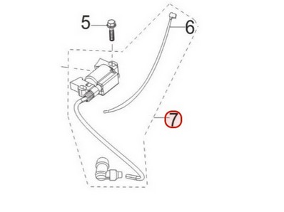 Bobine d'allumage pour moteur Loncin / Rato (0001210032)