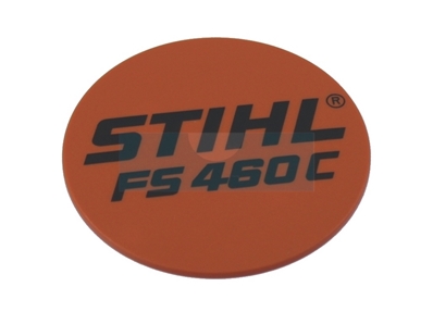 Plaque matricule pour débroussailleuse Stihl (41479671509)