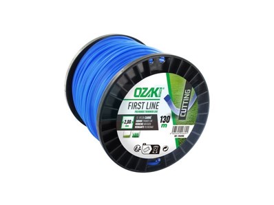 Fil nylon carré 2mm / 130m