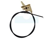 Câble + manette d'accélérateur pour tracteur tondeuse Cub Cadet (74604161)