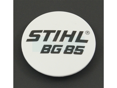 Plaque matricule pour souffleur Stihl (42299671502)