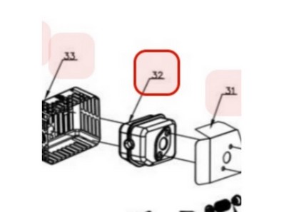 Pot d'échappement pour moteur Y139V (chinois) (TY291V000000)